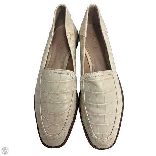 Shoes Flats By Schutz In Cream, Size: 10