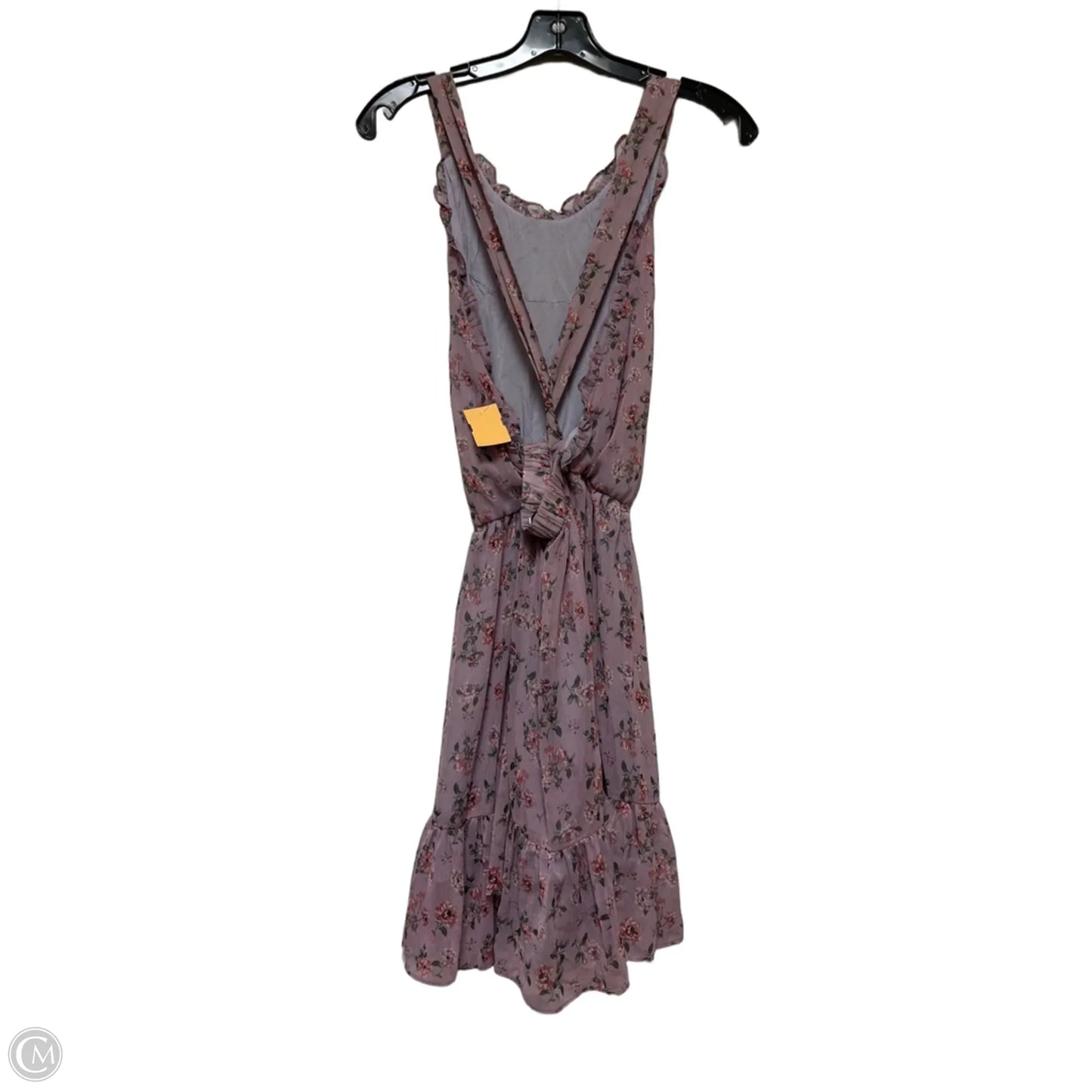 Dress Casual Short By Zara In Floral Print, Size: S
