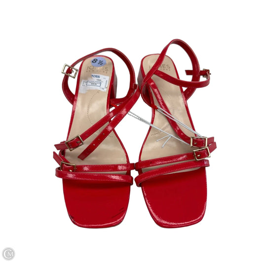 Shoes Heels Block By Jones New York In Red, Size: 8.5