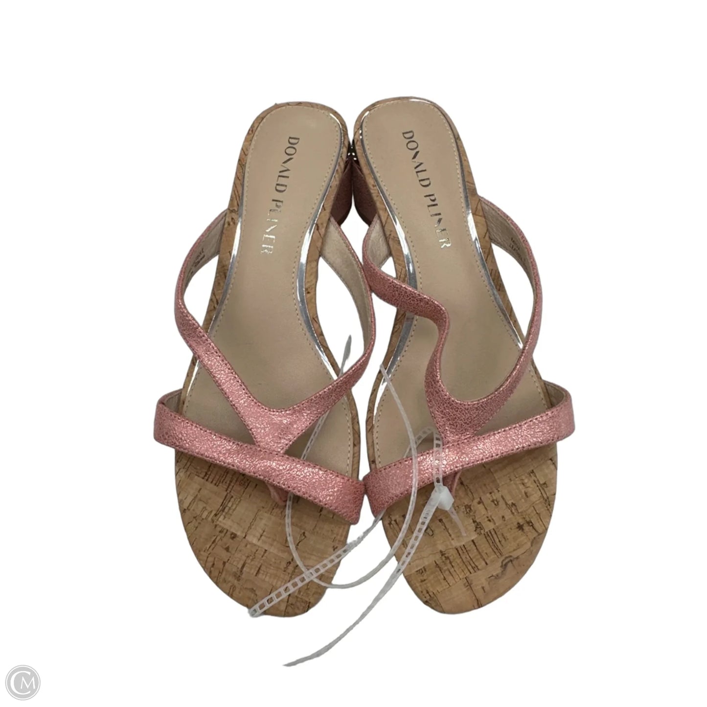 Sandals Heels Block By Donald Pliner In Pink, Size: 8