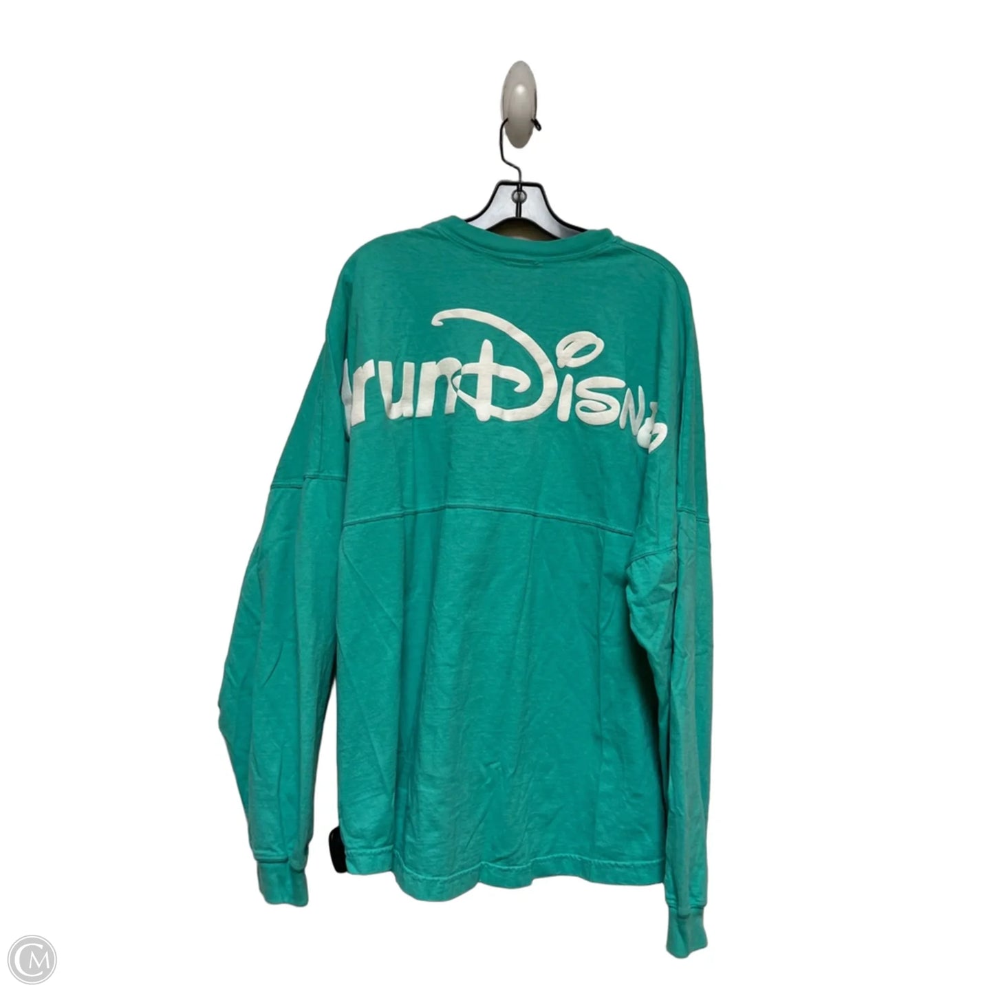 Top Long Sleeve By Disney Store In Teal, Size: Xl