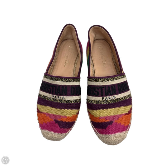 Shoes Luxury Designer By Dior In Multi-colored, Size: 7