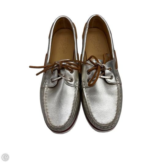 Shoes Flats By Sperry In Gold, Size: 8.5