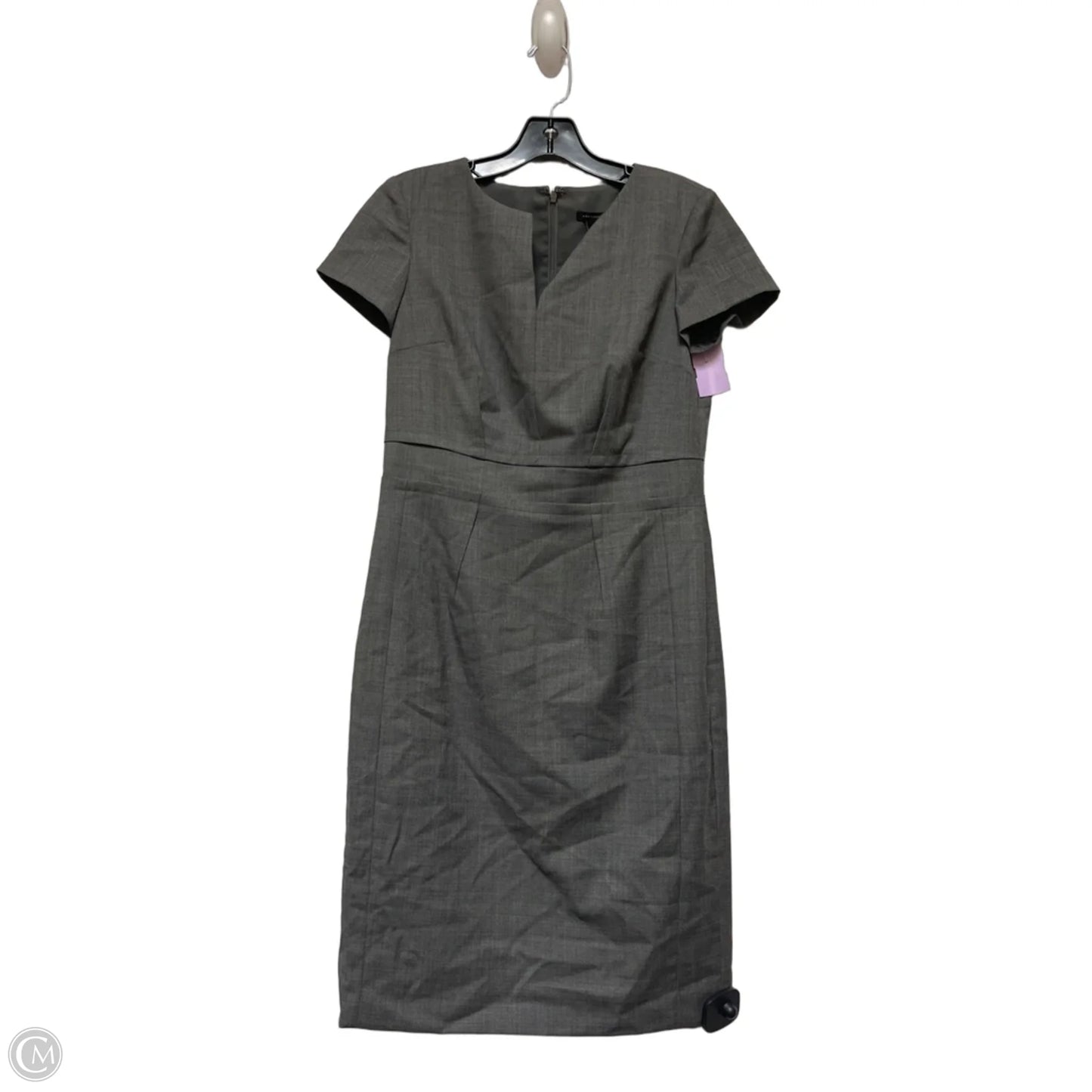 Dress Casual Short By Ann Taylor In Grey, Size: Xs