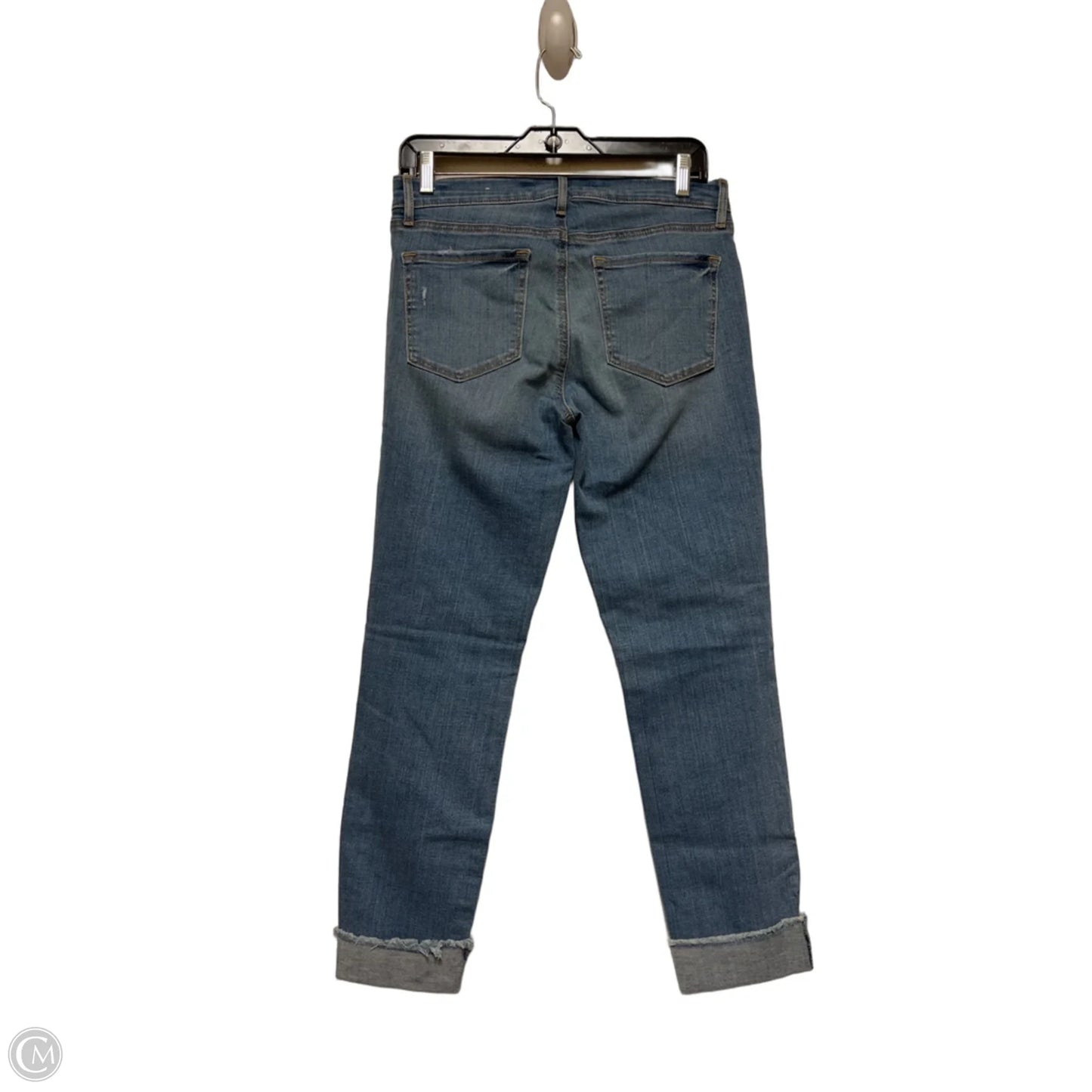 Jeans Skinny By Loft In Blue Denim, Size: 6