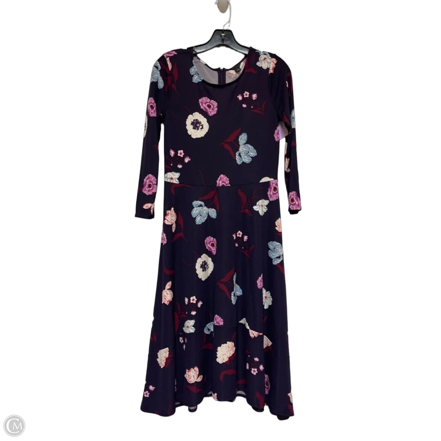 Dress Casual Short By Ann Taylor In Purple, Size: Xs