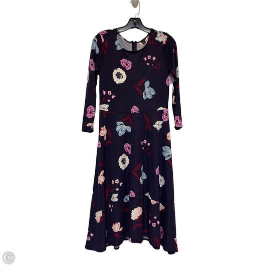 Dress Casual Short By Ann Taylor In Purple, Size: Xs