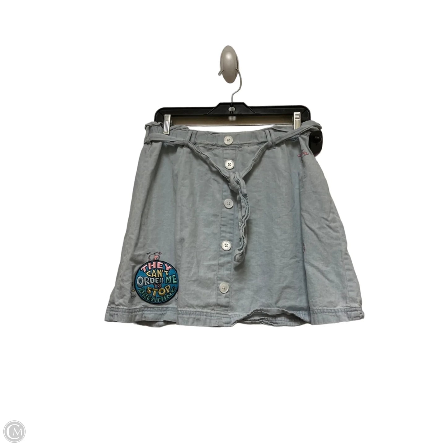 Skirt Mini & Short By Disney Store In Blue Denim, Size: M