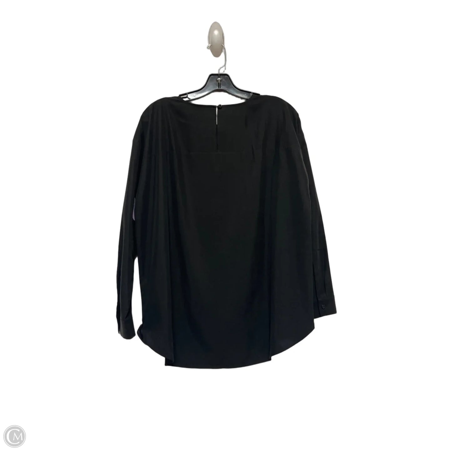 Top Long Sleeve By Eileen Fisher In Black, Size: Xs