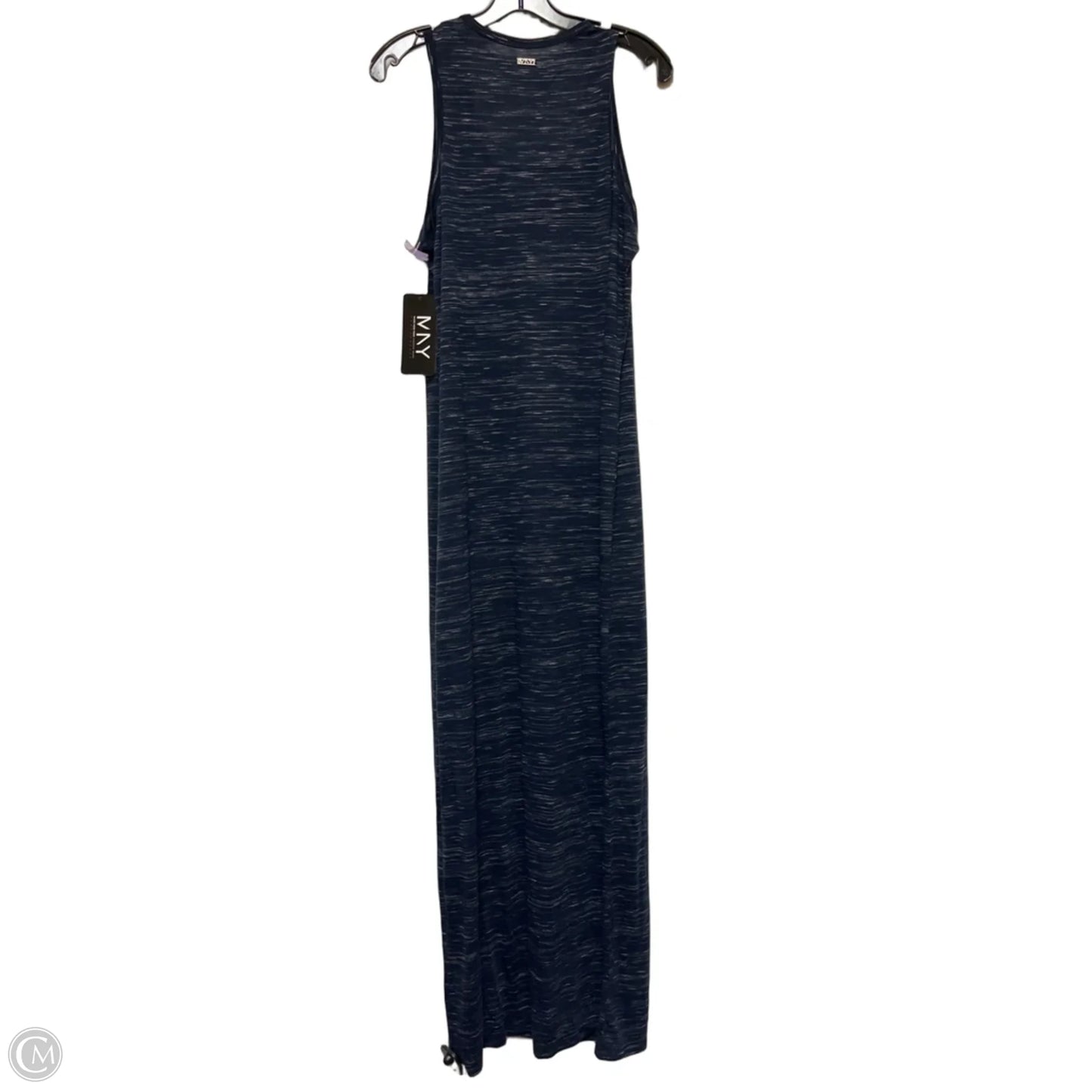 Dress Casual Maxi By Marc New York In Blue & White, Size: L