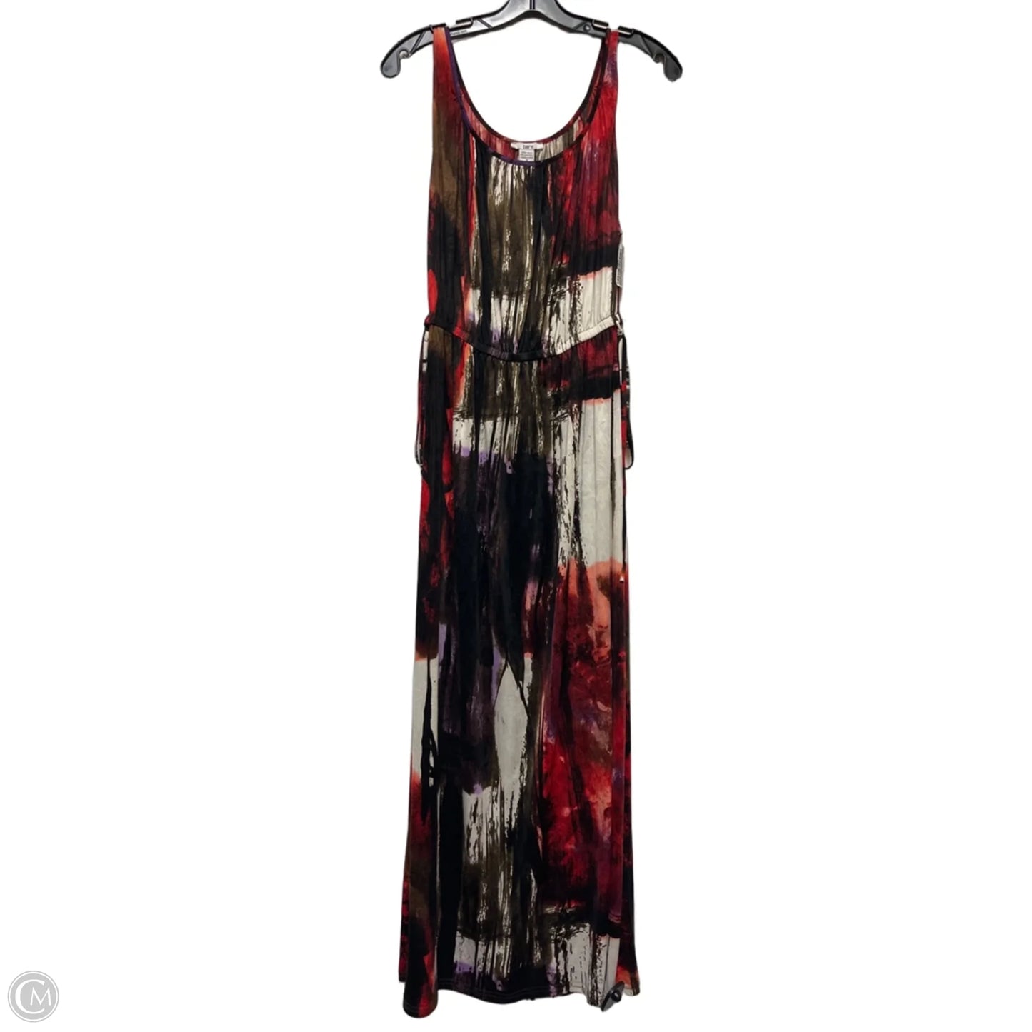 Dress Casual Maxi By Bar Iii In Brown & Red, Size: S