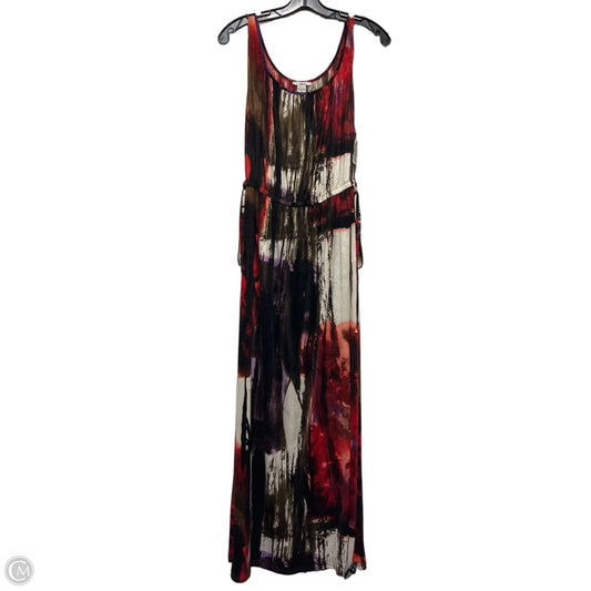 Dress Casual Maxi By Bar Iii In Brown & Red, Size: S