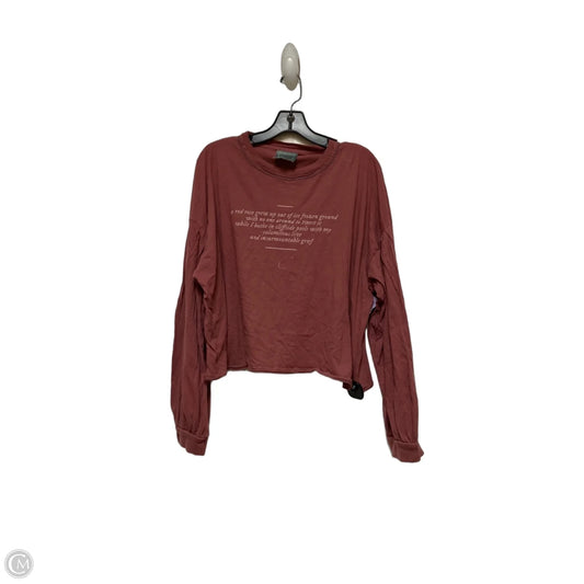Top Long Sleeve Basic By Clothes Mentor In Purple, Size: Xl