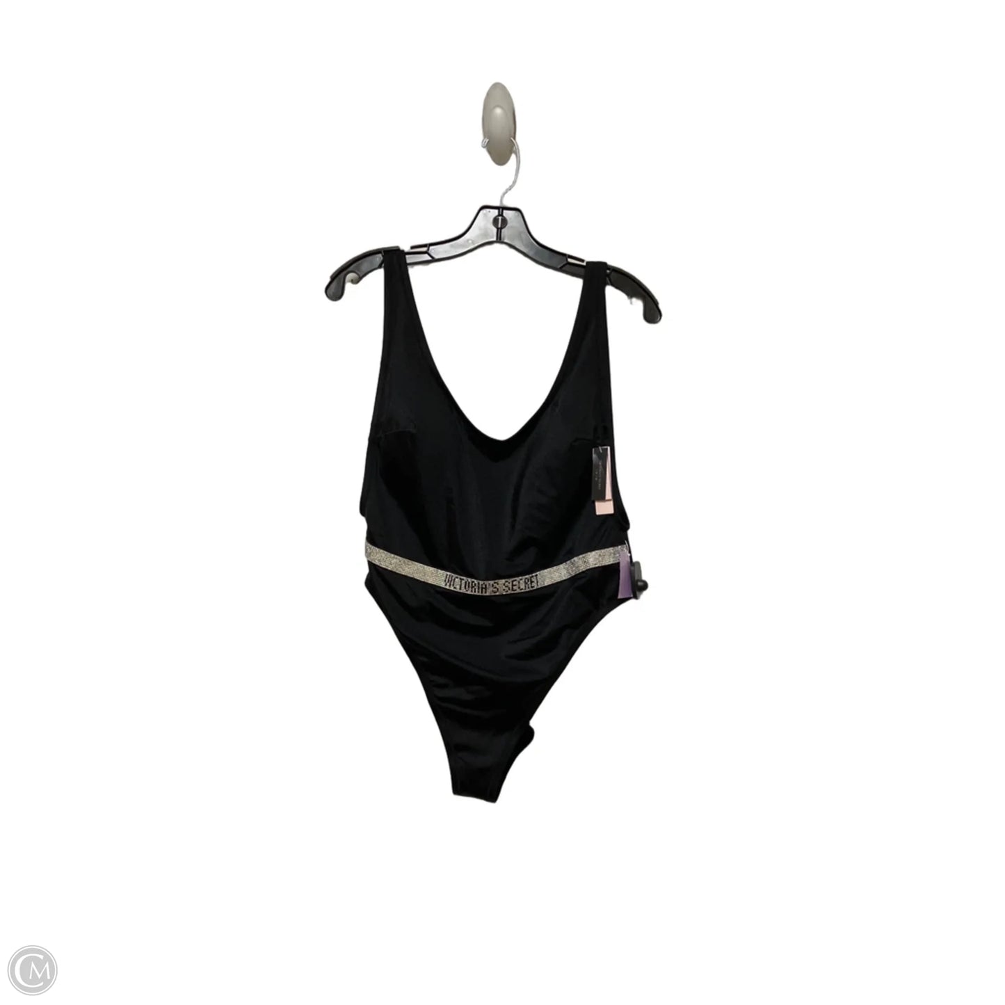 Swimsuit By Victorias Secret In Black & Silver, Size: Xl