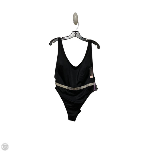 Swimsuit By Victorias Secret In Black & Silver, Size: Xl