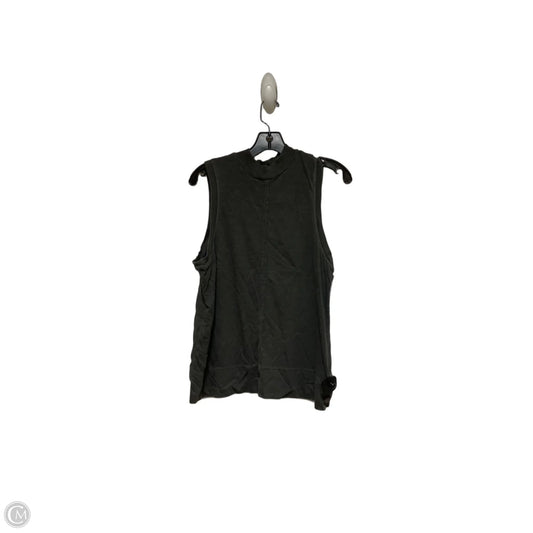 Top Sleeveless Basic By Anthropologie In Grey, Size: M