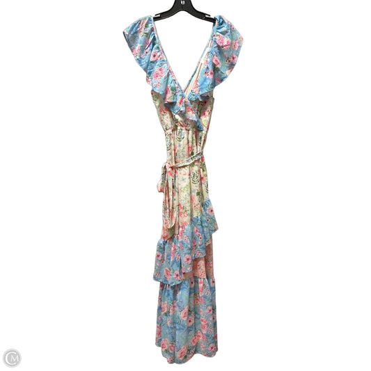 Dress Casual Maxi By Clothes Mentor In Floral Print, Size: M