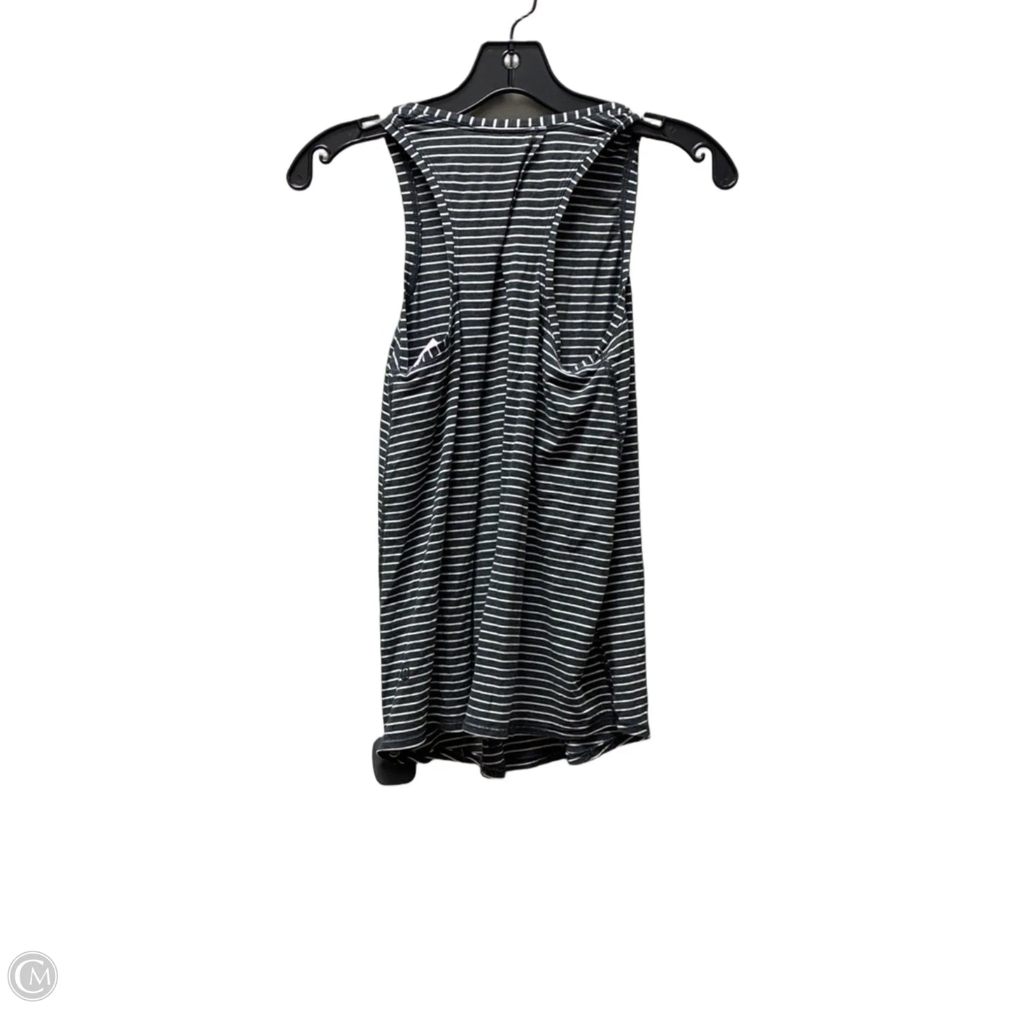 Athletic Tank Top By Lululemon In Striped Pattern, Size: S