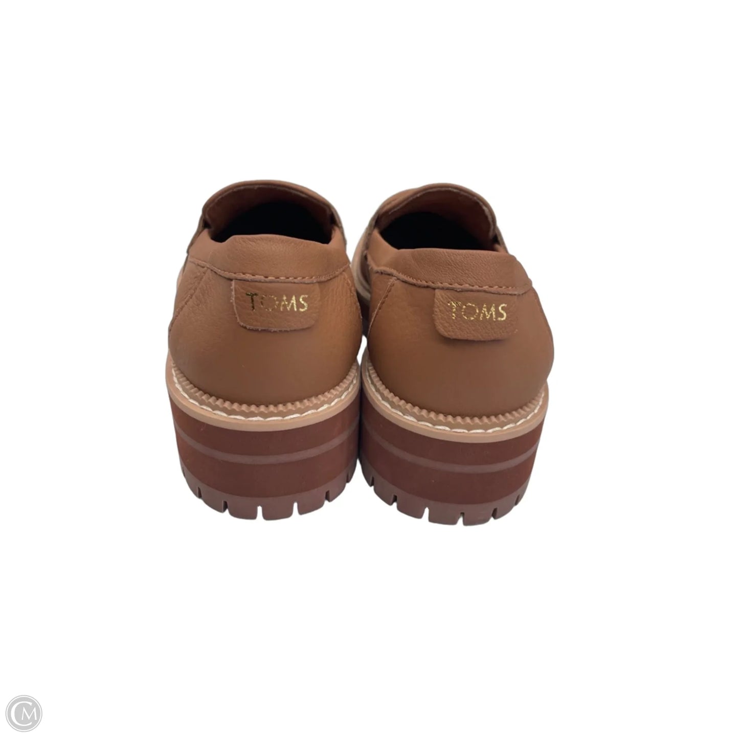Shoes Flats By Toms In Tan, Size: 5