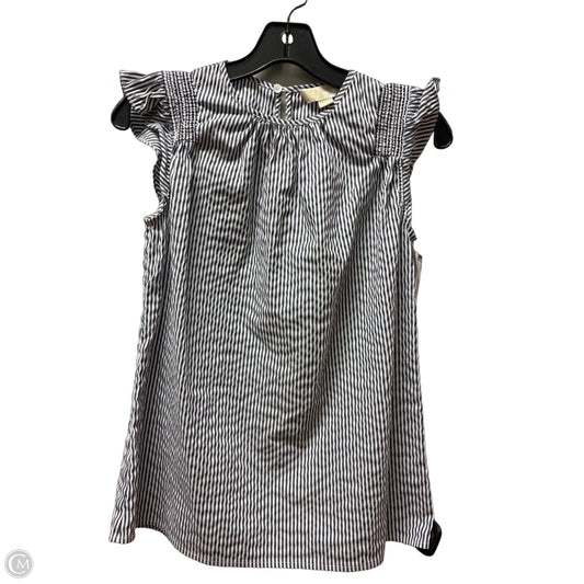 Top Sleeveless By Michael By Michael Kors In Striped Pattern, Size: Xs