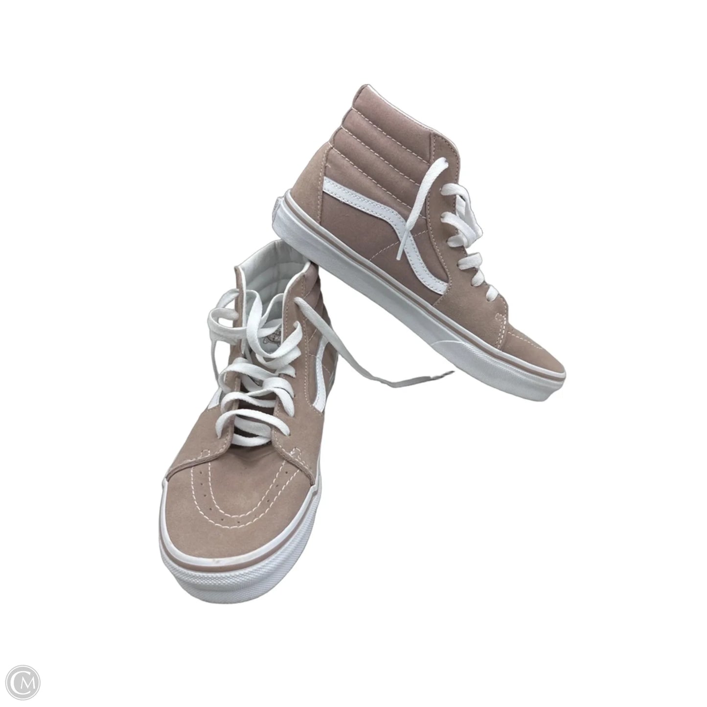 Shoes Sneakers By Vans In Tan, Size: 6.5