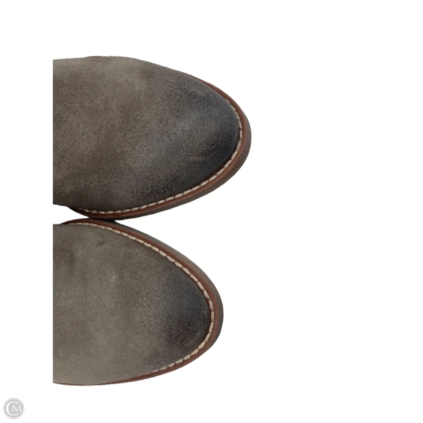 Boots Ankle Heels By Sam Edelman In Grey, Size: 7