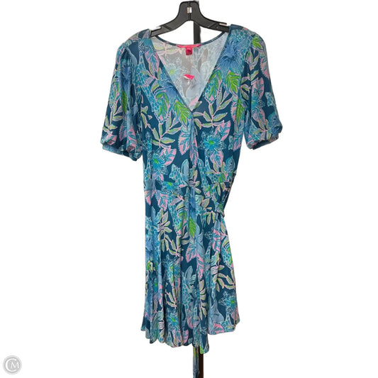 Dress Designer By Lilly Pulitzer In Blue, Size: L