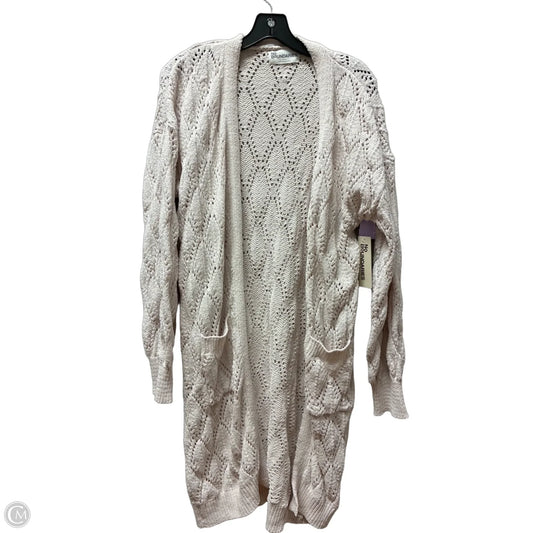 Cardigan By No Boundaries In Cream, Size: S