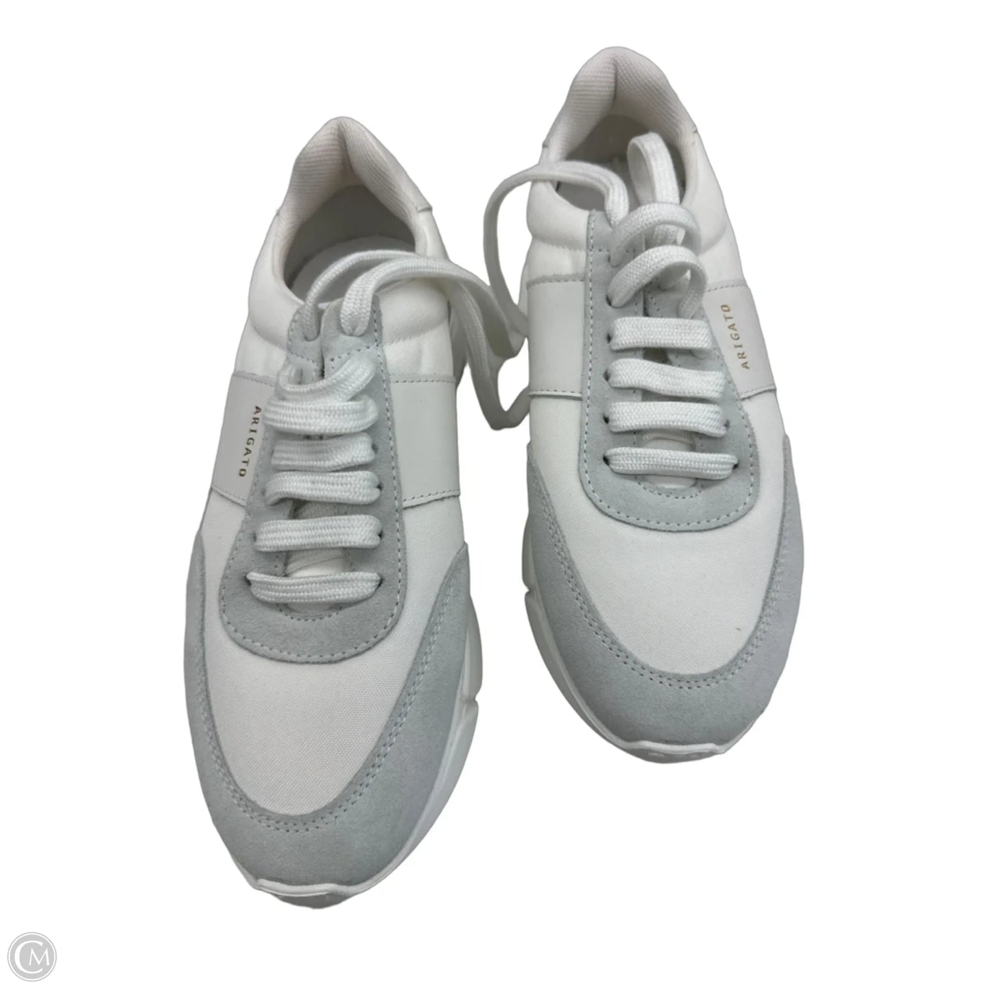 Shoes Sneakers By Clothes Mentor In Grey & White, Size: 7.5