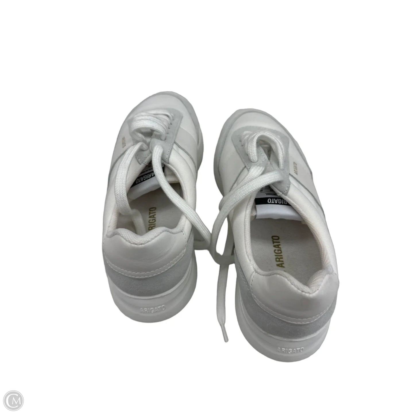 Shoes Sneakers By Clothes Mentor In Grey & White, Size: 7.5