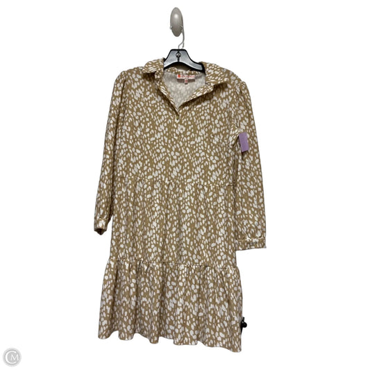 Dress Casual Short By Jude Connally In Tan & White, Size: S