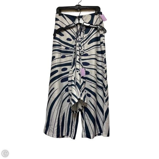 Pants Set 2pc By Clothes Mentor In Blue & White, Size: 2