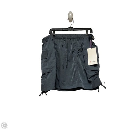 Athletic Skirt By Lululemon In Grey, Size: Xxsp