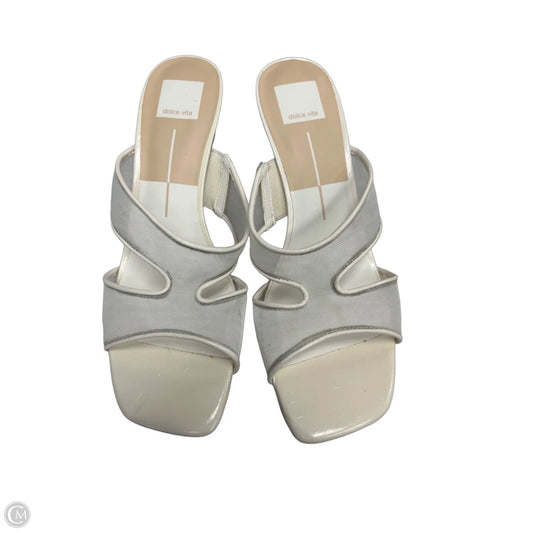 Shoes Heels Block By Dolce Vita In White, Size: 9.5