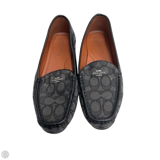 Shoes Designer By Coach In Grey, Size: 9.5
