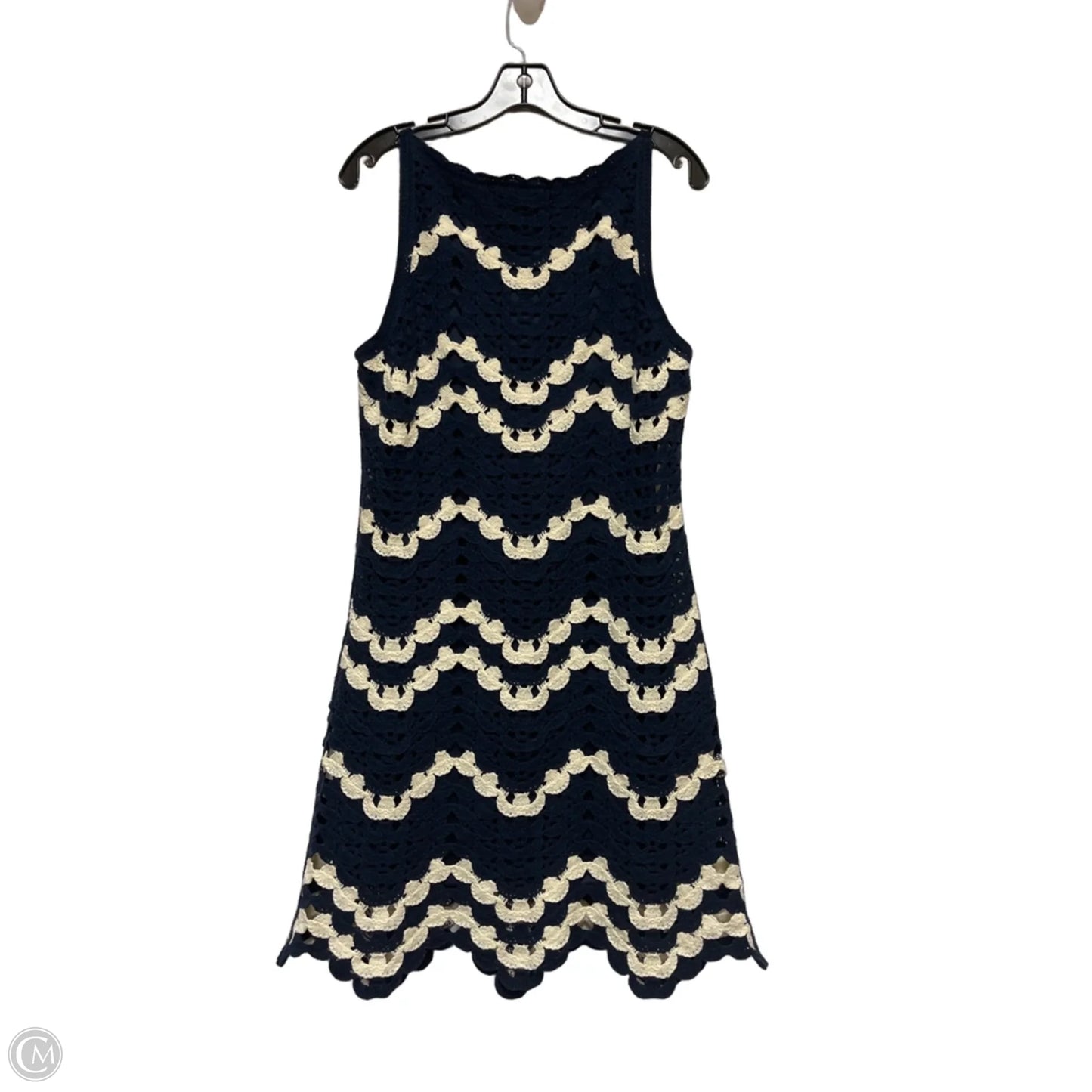 Dress Casual Short By House Of Harlow In Blue & Tan, Size: Osfm