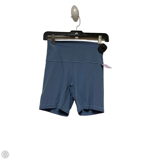Athletic Shorts By Lululemon In Blue, Size: 6