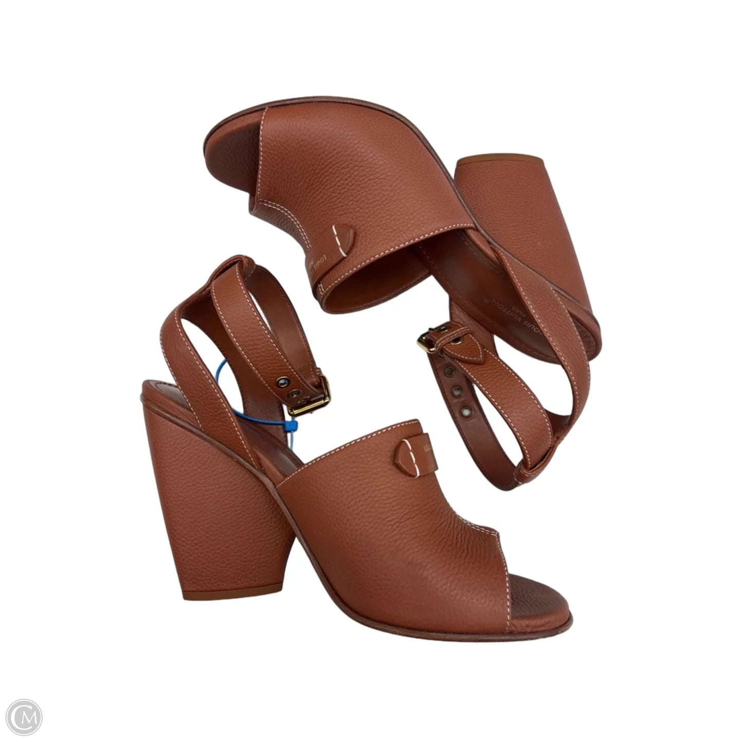 Shoes Luxury Designer By Louis Vuitton In Brown, Size: 8