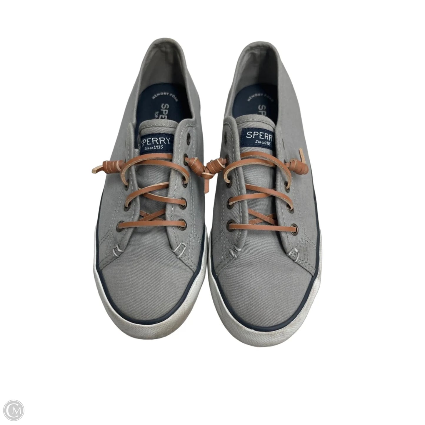 Shoes Flats By Sperry In Grey, Size: 7.5