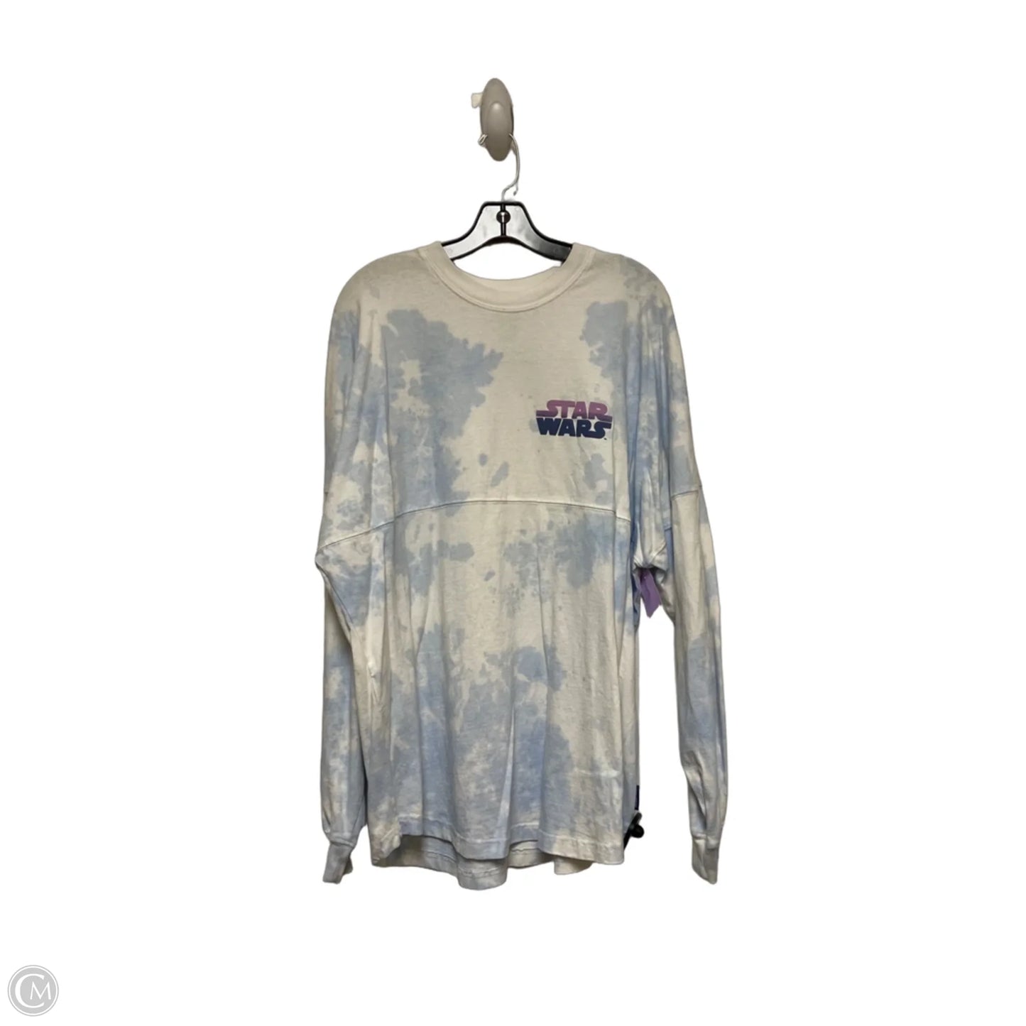 Top Long Sleeve By Disney Store In Blue & Purple, Size: L