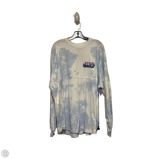 Top Long Sleeve By Disney Store In Blue & Purple, Size: L