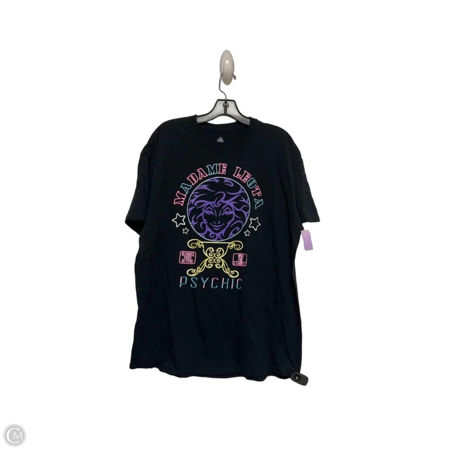 Top Short Sleeve Basic By Disney Store In Black, Size: Xl