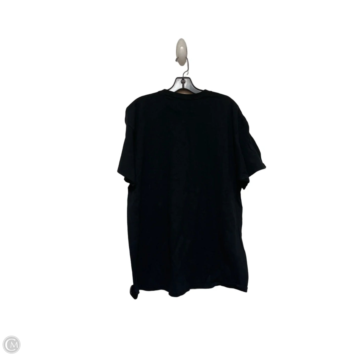 Top Short Sleeve Basic By Disney Store In Black, Size: Xl