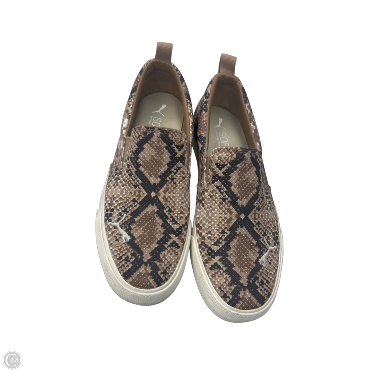 Shoes Flats By Puma In Snakeskin Print, Size: 7