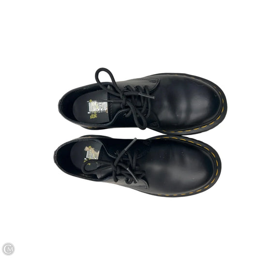 Shoes Flats By Dr Martens In Black, Size: 6