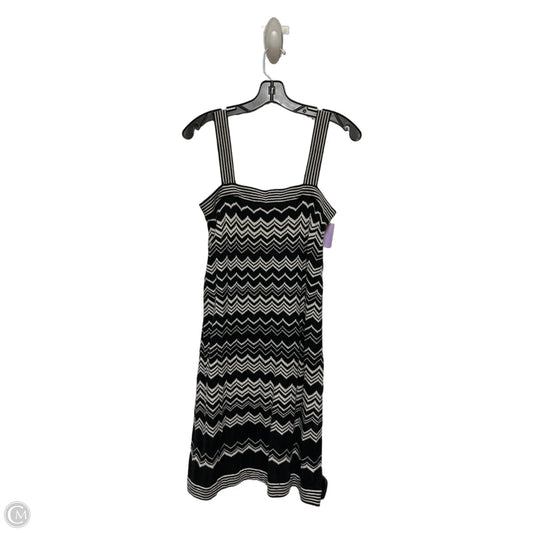Dress Luxury Designer By Missoni In Black & White, Size: M