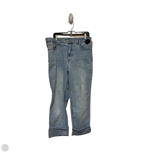 Jeans Designer By Frye In Blue Denim, Size: 16