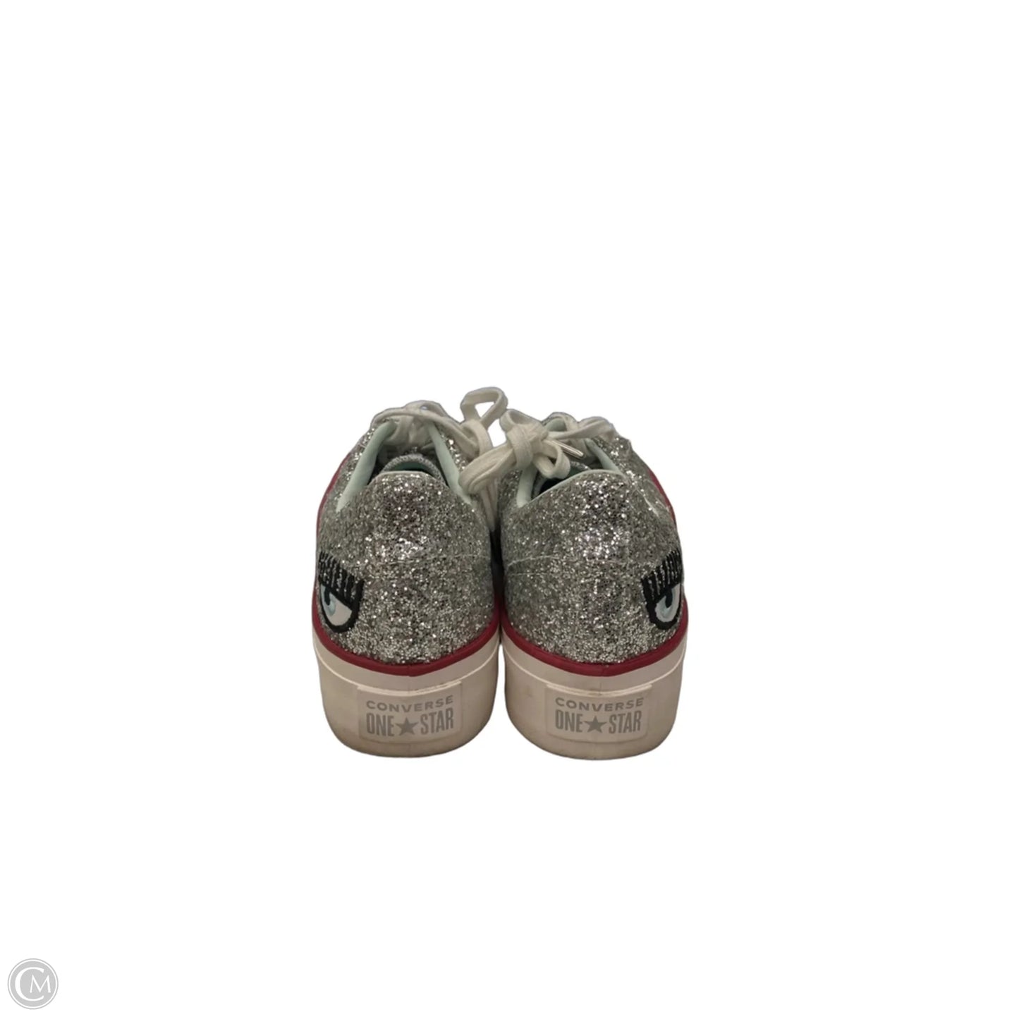 Shoes Sneakers By Converse In Silver, Size: 10