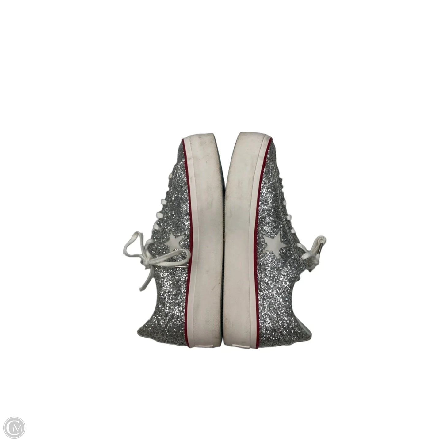 Shoes Sneakers By Converse In Silver, Size: 10