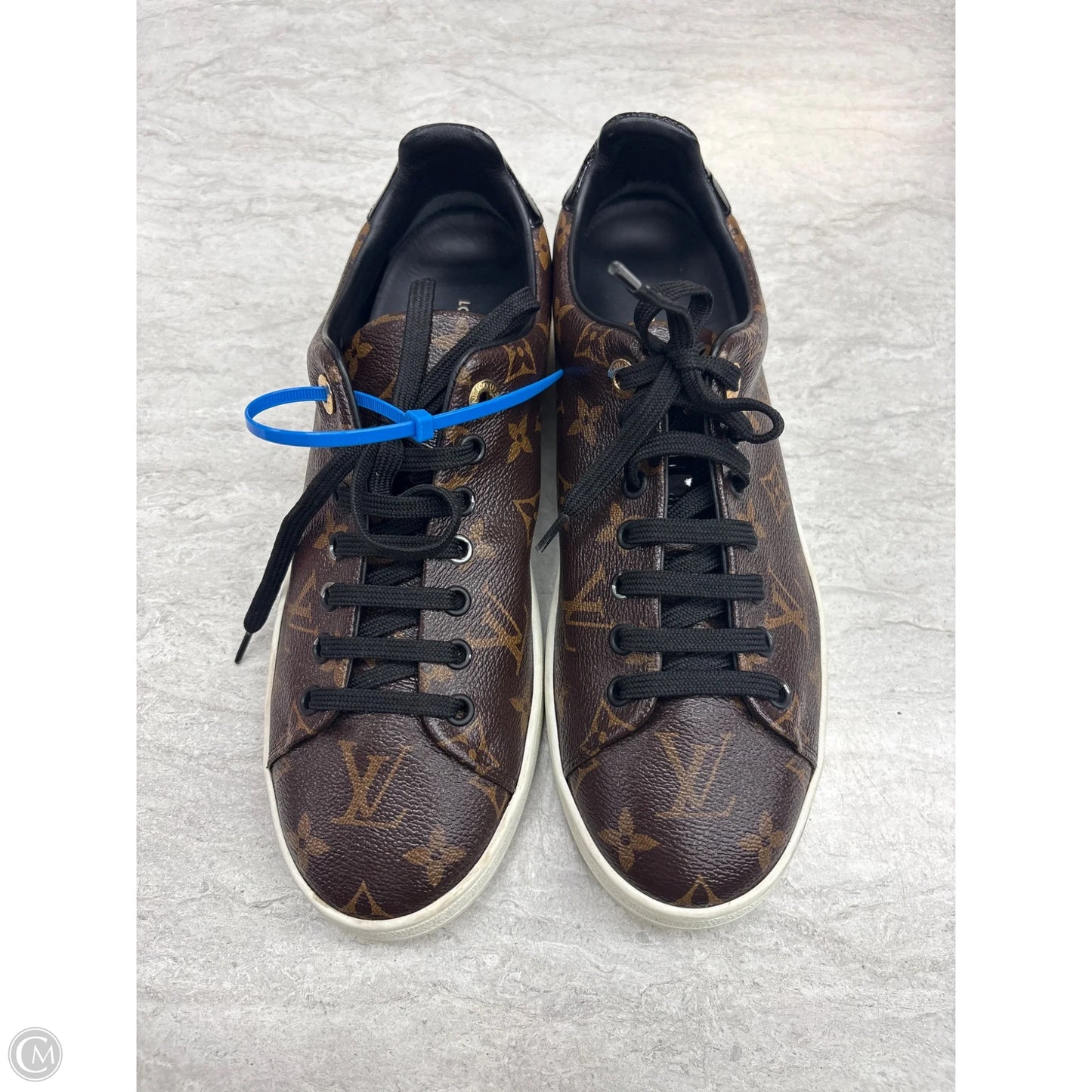 Shoes Luxury Designer By Louis Vuitton In Brown, Size: 8